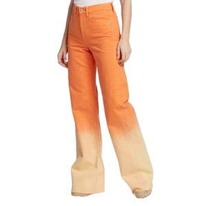 ⭐️ NEW ⭐️ Veronica Beard Taylor Ombré Wide-Leg Jeans size 26